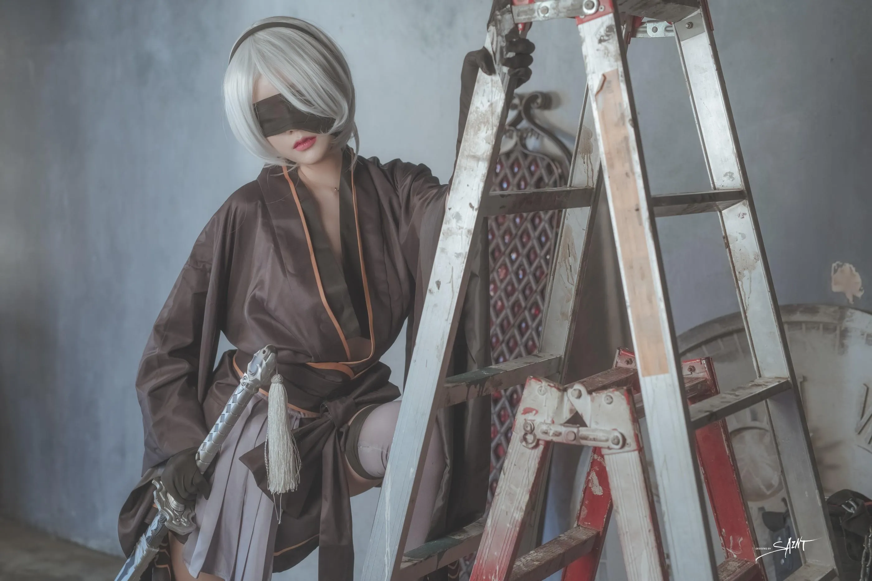 NO.099 [SaintPhotoLife] Yuna 윤아  VOL.04 KDA Akali  Nier Automata 2B [65P]插图2